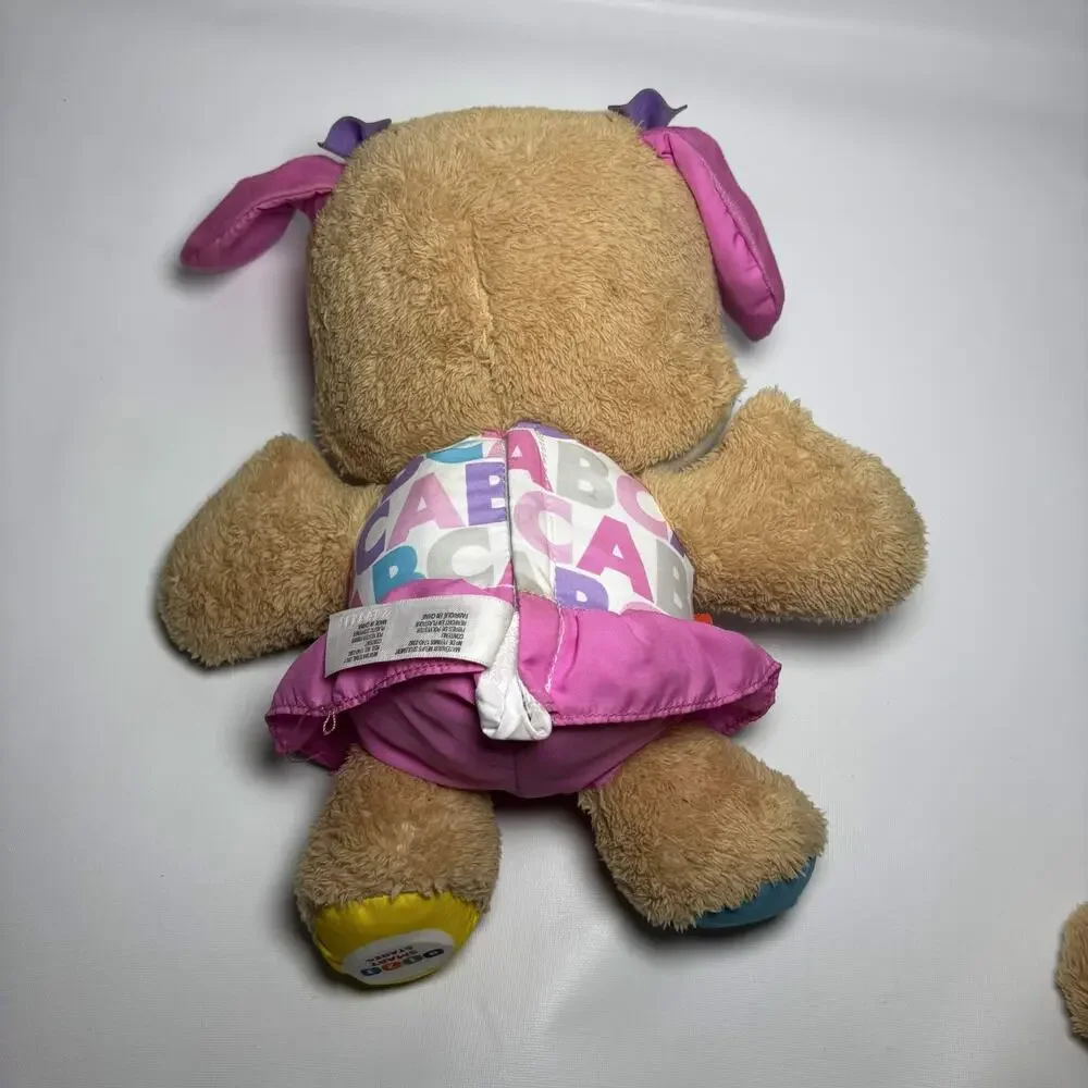 Fisher-Price Laugh & Learn Smart Stages Puppy Sis Plush Lot Works